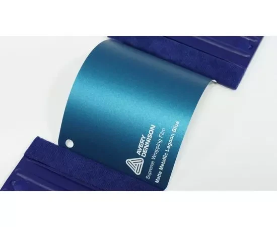 Матовая виниловая пленка AVERY SUPREME MATTE METALLIC LAGOON BLUE